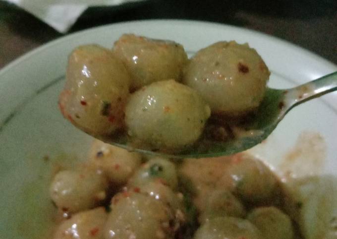 Resep 14 Cilok Sambal Kacang Oleh Mommys Kia Cookpad