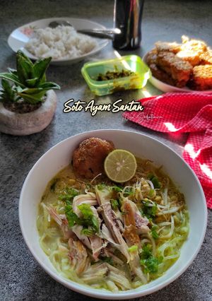Foto resep Soto Ayam Santan (Lesah)