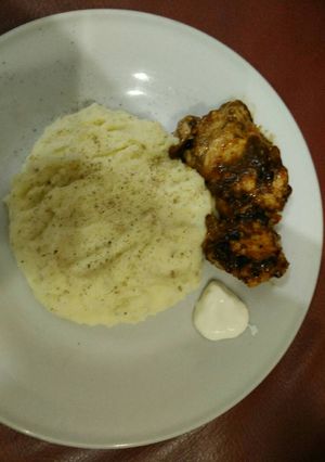Foto resep Chicken Steak with Mashed Potato