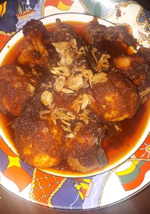 Foto resep Ayam &telor bumbu habang