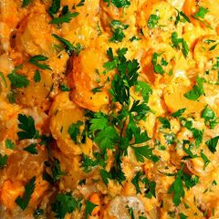 A picture of Mike's Easy Cheesy Potatoes.