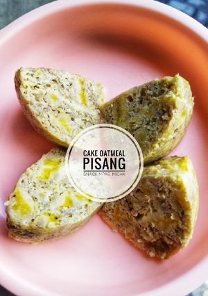 Foto resep Cake Oatmeal Pisang (Snack MPASI)