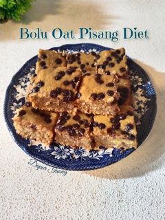 Foto resep Bolu Oat Pisang Diet