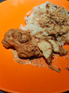 Une photo de Poulet coco curry