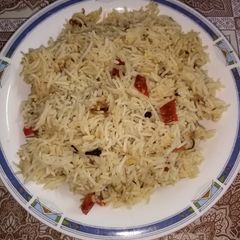 A picture of Baghray chawal.