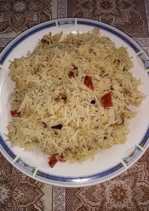 A picture of Baghray chawal.