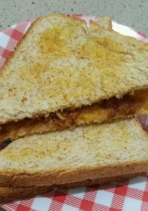 Foto resep Roti tawar gandum abon