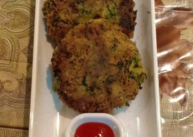 Easiest Way to Prepare Speedy Chole Palak Tikki