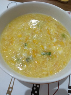Foto resep Sup jagung telur
