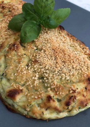 Une photo de Galette de courgette à la Ricotta
