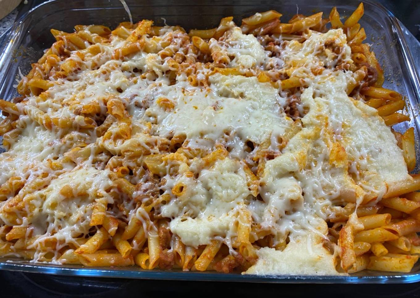 Macarrones Boloñesa y Bechamel