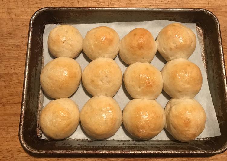 Simple Way to Make Homemade Steamy Yeasty Whey Rolls FUSF