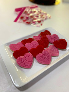 Una foto de Galletas de San Valentín