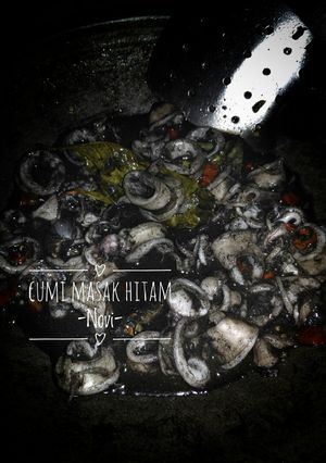Foto resep Cumi masak Hitam