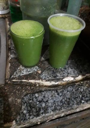 Una foto de Jugo verde