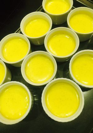 Hình của món Bánh Flan.