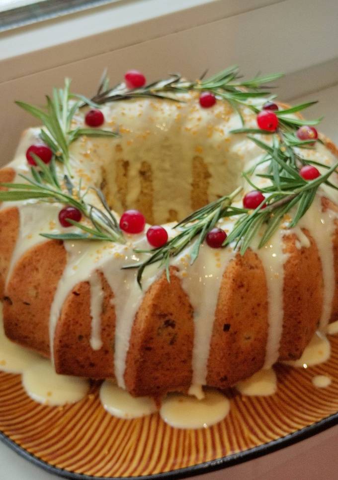 Рождественский фруткейк