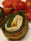 Involtini di zucchine e spada courgette and swordfish rolls