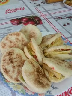 صورة لوصفة شاورما بخبز البطبوط 😍