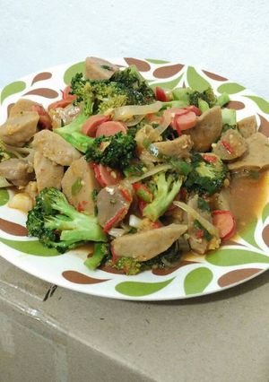Foto resep Baso Brokoli Pedas