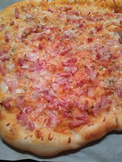 Una foto de Pizza casera