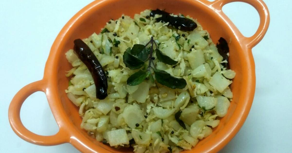 Cauliflower Stalks Stir Fry Recipe by Ramgopal Dasa Cookpad