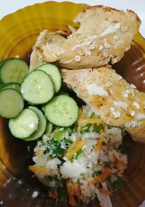 Una foto de Pollo a la plancha light
