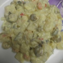 A picture of My Aunt Edna's Shrimp Potato Salad.