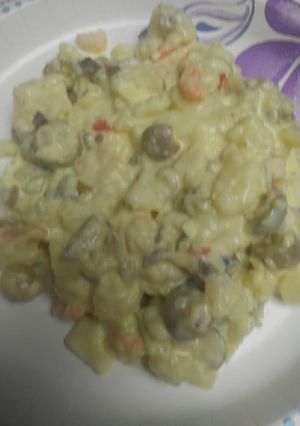 A picture of My Aunt Edna's Shrimp Potato Salad.
