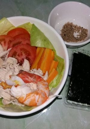 Hình của món Bữa tối giảm cân.
