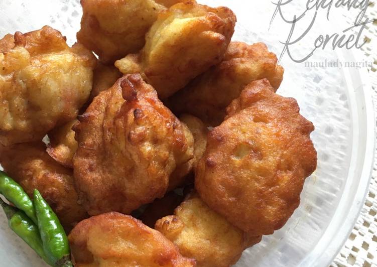 Resep: Perkedel Kentang Kornet yang Gurih