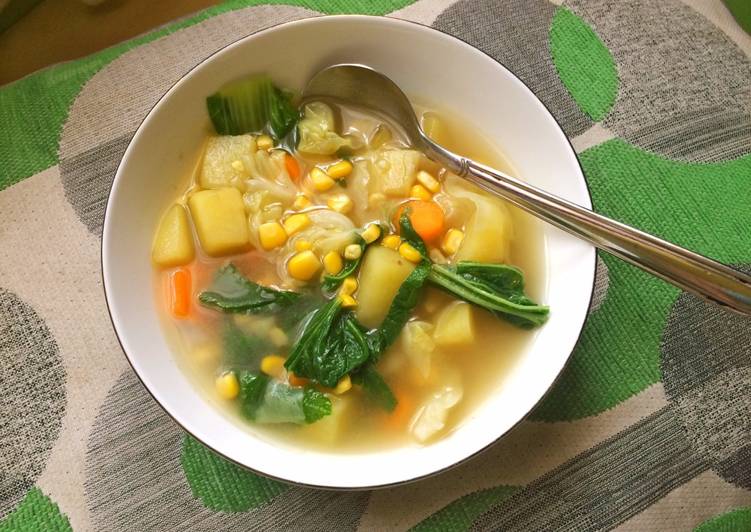 Resep Sup Sayur Anti Gagal