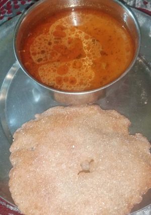 A picture of Kutu ki kachori.