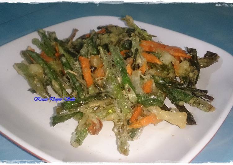 Resep Tempura Sayur Kriuk so Crispy Anti Gagal