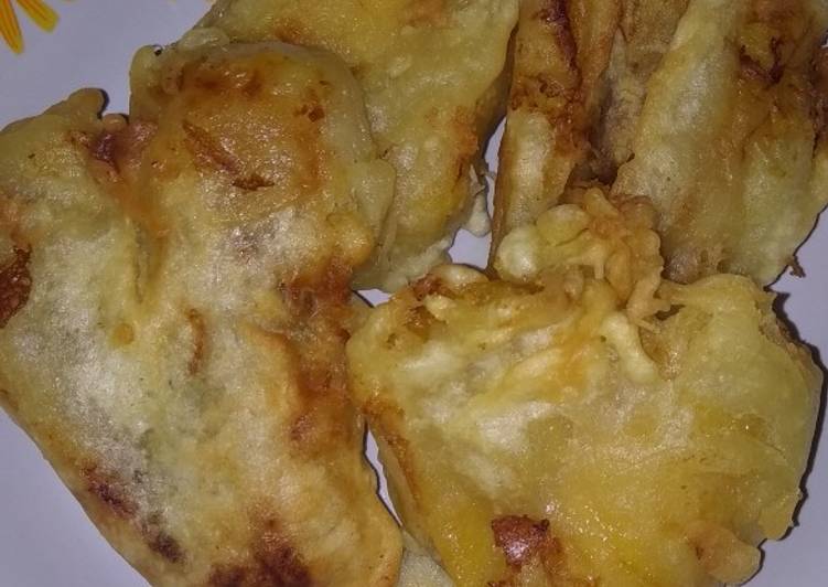 Pisang raja goreng sederhana