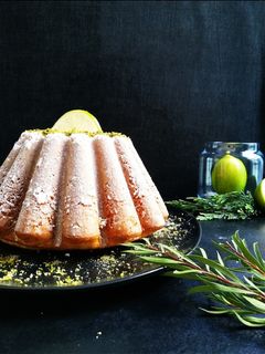 عکسی از دستور کیک لیمویی...