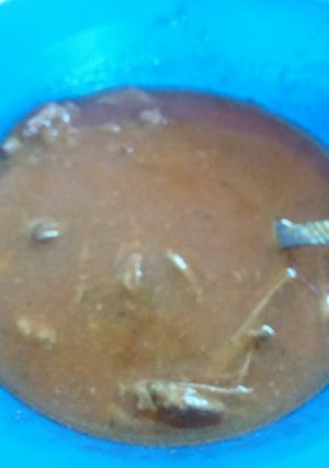 A picture of Beef Soup.