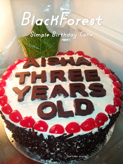Foto resep Blackforest Birthday Cake