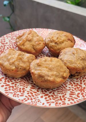 Foto resep Kue Panggang Pisang Kepok Oat Diet Sehat