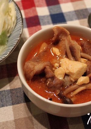 韓式豆腐湯 的食譜成品照片