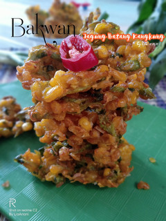 Foto resep Bakwan Jagung Batang Kangkung