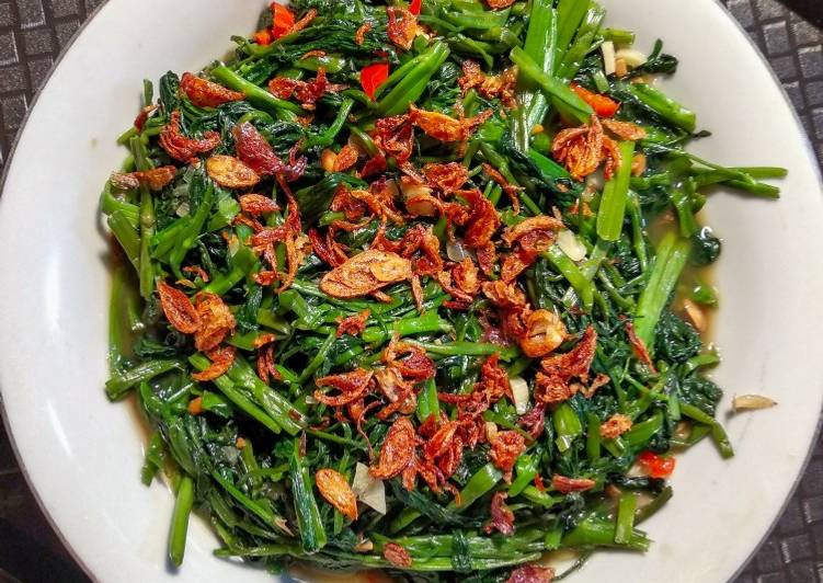 Tumis Kangkung Tauco