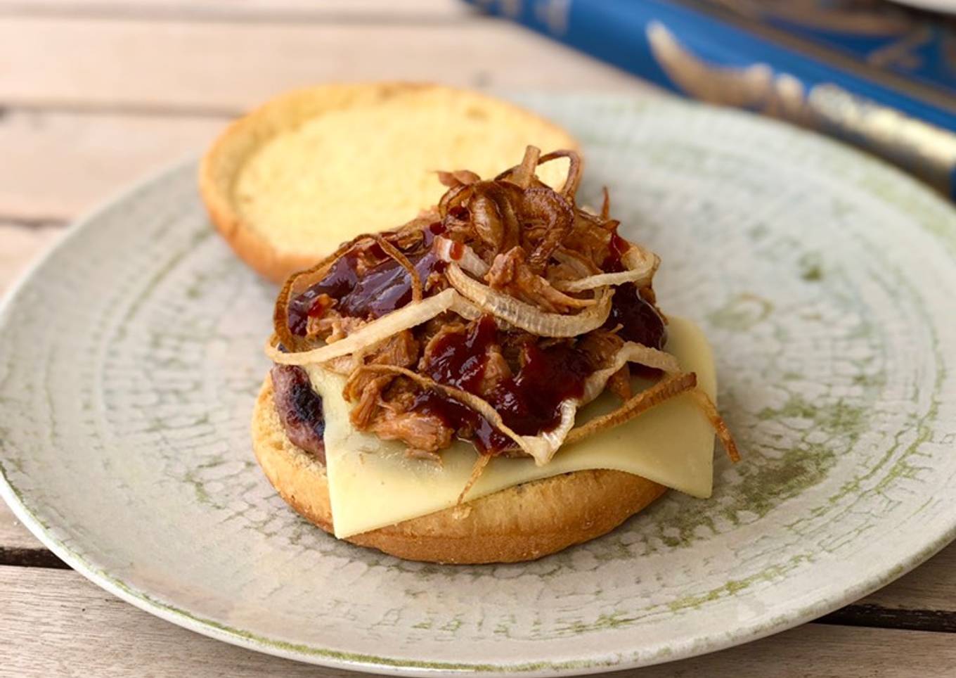 Hamburguesa barbacoa con pulled pork express