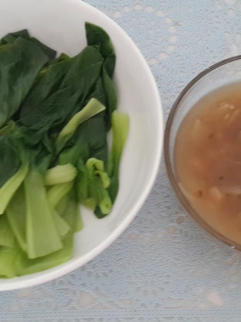 Easy Steps to Prepare Pakcoy Rebus Saos Gurih the So Delicious So Delicious