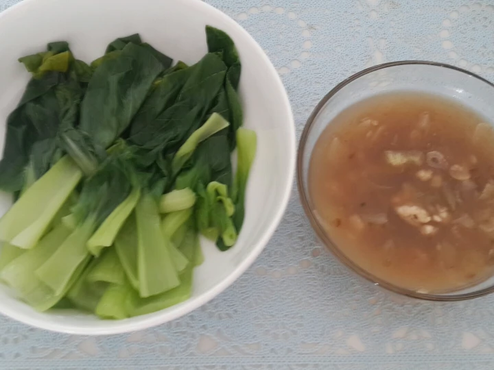 Easy Ways Prepare Recipes Pakcoy Rebus Saos Gurih the So Delicious Appealing.