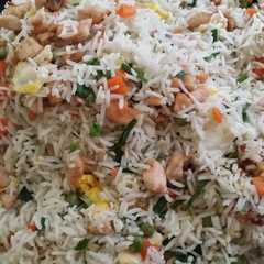 رز مقلي بالدجاج Chicken Fried Rice-レシピのメイン写真