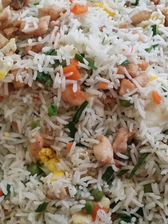 A picture of Chicken Fried Rice.