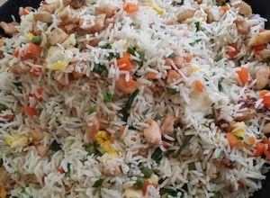 صورة لوصفة رز مقلي بالدجاج Chicken Fried Rice