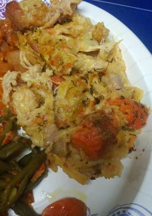 A picture of Chicken Carrot Casserole.
