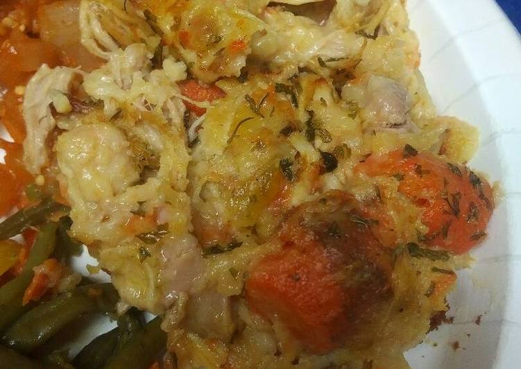 Simple Way to Make Super Quick Homemade Chicken Carrot Casserole
